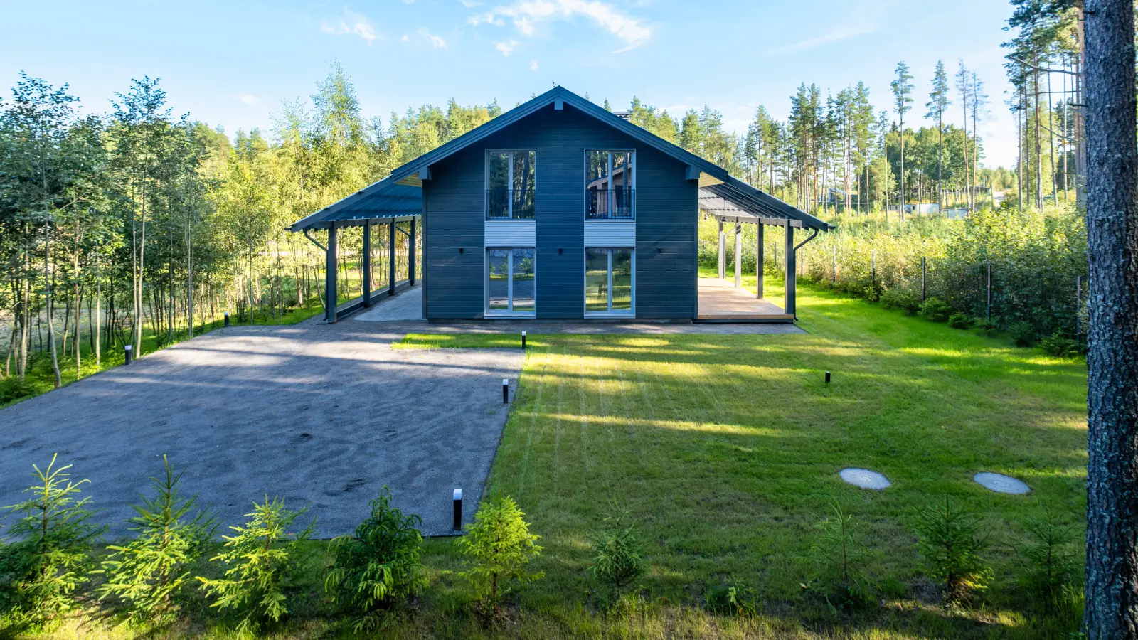 Дом NORD-120 в коттеджном поселке Круглое озеро